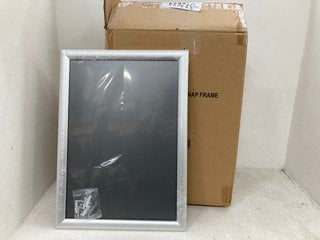 Lot 1416  
            Marchington SR14 - Parcel Delivery Only 

                
BOX OF 10 SILVER A3 SNAP FRAMES: LOCATION - E13