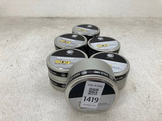 Lot 1419  
            Marchington SR14 - Parcel Delivery Only 

                
9 X TUBS OF SUPERDOME FIELD LINE AIR PELLETS (18+ ID REQUIRED): LOCATION - E13