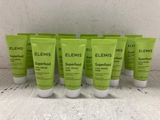 Lot 146  
            Marchington SR14 - Parcel Delivery Only 

                
15 X ELEMIS 15ML SUPERFOOD VITAL VEGGIE NOURISHING PREBIOTIC GREEN MASKS(EXPIRED)...