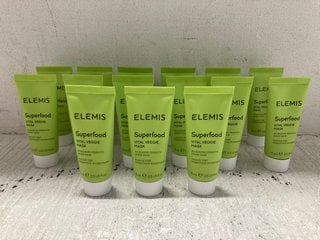 Lot 153  
            Marchington SR14 - Parcel Delivery Only 

                
15 X ELEMIS 15ML SUPERFOOD VITAL VEGGIE NOURISHING PREBIOTIC GREEN MASKS(EXPIRED)...