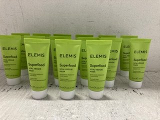 Lot 159  
            Marchington SR14 - Parcel Delivery Only 

                
15 X ELEMIS 15ML SUPERFOOD VITAL VEGGIE NOURISHING PREBIOTIC GREEN MASKS(EXPIRED)...