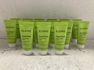 Lot 160  
            Marchington SR14 - Parcel Delivery Only 

                
15 X ELEMIS 15ML SUPERFOOD VITAL VEGGIE NOURISHING PREBIOTIC GREEN MASKS(EXPIRED)...