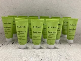 Lot 161  
            Marchington SR14 - Parcel Delivery Only 

                
15 X ELEMIS 15ML SUPERFOOD VITAL VEGGIE NOURISHING PREBIOTIC GREEN MASKS(EXPIRED)...