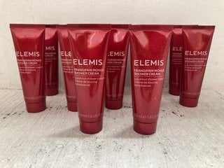 Lot 222  
            Marchington SR14 - Parcel Delivery Only 

                
12 X ELEMIS 50ML FRANGIPANI MONOI SHOWER CREAMS(EXPIRED) - COMBINED ORIGINAL RRP ...