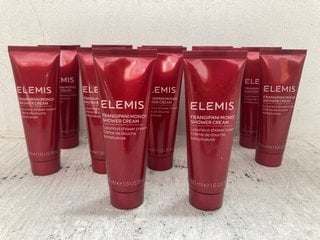 Lot 231  
            Marchington SR14 - Parcel Delivery Only 
                
12 X ELEMIS 50ML FRANGIPANI MONOI SHOWER CREAMS(EXPIRED) - COMBINED ORIGINAL RRP ...