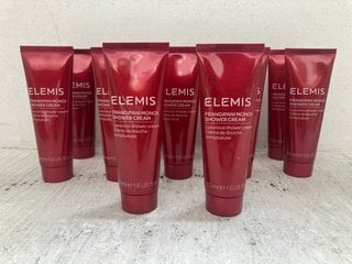 Lot 232  
            Marchington SR14 - Parcel Delivery Only 
                
12 X ELEMIS 50ML FRANGIPANI MONOI SHOWER CREAMS(EXPIRED) - COMBINED ORIGINAL RRP ...