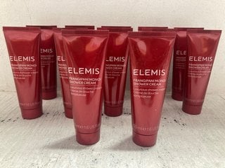 Lot 234  
            Marchington SR14 - Parcel Delivery Only 
                
12 X ELEMIS 50ML FRANGIPANI MONOI SHOWER CREAMS(EXPIRED) - COMBINED ORIGINAL RRP ...