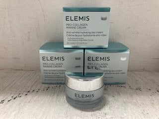 Lot 250  
            Marchington SR14 - Parcel Delivery Only 

                
3 X ELEMIS 30ML PRO-COLLAGEN MARINE CREAMS - COMBINED ORIGINAL RRP £198: LOCATION...