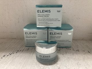 Lot 260  
            Marchington SR14 - Parcel Delivery Only 

                
3 X ELEMIS 30ML PRO-COLLAGEN MARINE CREAMS - COMBINED ORIGINAL RRP £198: LOCATION...