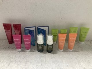 Lot 265  
            Marchington SR14 - Parcel Delivery Only 

                
14 X ELEMIS PRODUCTS TO INCLUDE 2 X ELEMIS SUPERFOOD GLOW PRIMING ILLUMINATED MOI...
