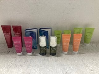 Lot 267  
            Marchington SR14 - Parcel Delivery Only 

                
14 X ELEMIS PRODUCTS TO INCLUDE 2 X ELEMIS SUPERFOOD GLOW PRIMING ILLUMINATED MOI...