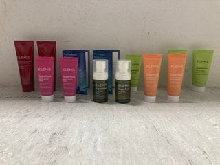 Lot 269  
            Marchington SR14 - Parcel Delivery Only 

                
14 X ELEMIS PRODUCTS TO INCLUDE 2 X ELEMIS SUPERFOOD GLOW PRIMING ILLUMINATED MOI...
