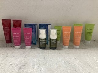 Lot 270  
            Marchington SR14 - Parcel Delivery Only 

                
14 X ELEMIS PRODUCTS TO INCLUDE 2 X ELEMIS SUPERFOOD GLOW PRIMING ILLUMINATED MOI...