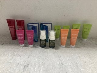 Lot 275  
            Marchington SR14 - Parcel Delivery Only 
                
14 X ELEMIS PRODUCTS TO INCLUDE 2 X ELEMIS SUPERFOOD GLOW PRIMING ILLUMINATED MOI...