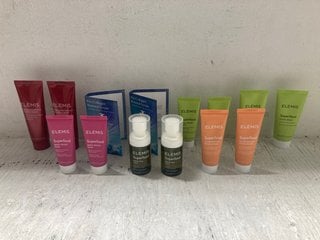 Lot 276  
            Marchington SR14 - Parcel Delivery Only 
                
14 X ELEMIS PRODUCTS TO INCLUDE 2 X ELEMIS SUPERFOOD GLOW PRIMING ILLUMINATED MOI...