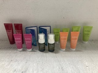 Lot 283  
            Marchington SR14 - Parcel Delivery Only 
                
14 X ELEMIS PRODUCTS TO INCLUDE 2 X ELEMIS SUPERFOOD GLOW PRIMING ILLUMINATED MOI...