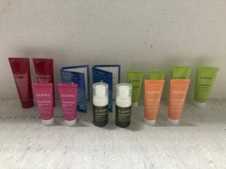 Lot 286  
            Marchington SR14 - Parcel Delivery Only 
                
14 X ELEMIS PRODUCTS TO INCLUDE 2 X ELEMIS SUPERFOOD GLOW PRIMING ILLUMINATED MOI...