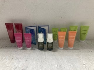 Lot 287  
            Marchington SR14 - Parcel Delivery Only 
                
14 X ELEMIS PRODUCTS TO INCLUDE 2 X ELEMIS SUPERFOOD GLOW PRIMING ILLUMINATED MOI...