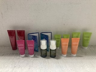 Lot 296  
            Marchington SR14 - Parcel Delivery Only 
                
14 X ELEMIS PRODUCTS TO INCLUDE 2 X ELEMIS SUPERFOOD GLOW PRIMING ILLUMINATED MOI...