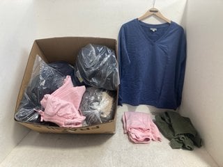 Lot 333  
            Marchington SR14 - Parcel Delivery Only 
                
QTY OF ASSORTED WOMENS CLOTHING/NIGHTWEAR IN VARIOUS SIZES TO INCLUDE CENTIGRADE ...