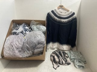 Lot 334  
            Marchington SR14 - Parcel Delivery Only 
                
QTY OF ASSORTED WOMENS CLOTHING/NIGHTWEAR IN VARIOUS SIZES TO INCLUDE COZEE HOME ...