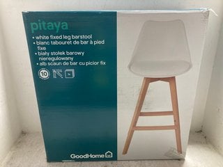 Lot 493  
            Marchington SR14 - Parcel Delivery Only 

                
GOODHOME PITAYA WHITE FIXED LEG BARSTOOL: LOCATION - H17