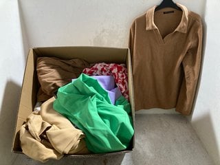 Lot 565  
            Marchington SR14 - Parcel Delivery Only 
                
QTY OF ASSORTED WOMENS CLOTHING/NIGHTWEAR IN VARIOUS SIZES TO INCLUDE PRETTY YOU ...