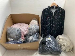 Lot 577  
            Marchington SR14 - Parcel Delivery Only 
                
QTY OF ASSORTED WOMENS CLOTHING/NIGHTWEAR IN VARIOUS SIZES TO INCLUDE D&CO PARIS ...
