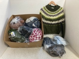 Lot 593  
            Marchington SR14 - Parcel Delivery Only 
                
QTY OF ASSORTED WOMENS CLOTHING/NIGHTWEAR IN VARIOUS SIZES TO INCLUDE RUTH LANGSF...