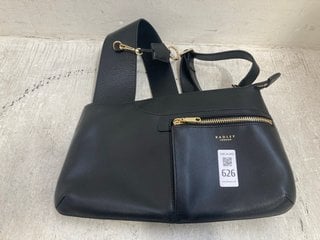 Lot 626  
            Marchington SR14 - Parcel Delivery Only 
                
RADLEY LONDON POCKETS ICON ZIP TOP CROSSBODY BAG IN BLACK - ORIGINAL RRP £179: LO...