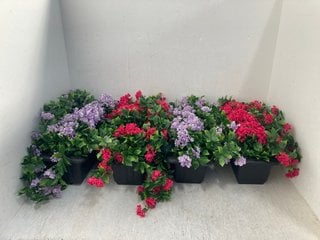 Lot 674  
            Marchington SR14 - Parcel Delivery Only 
                
4 X FAUX OUTDOOR PLANTERS: LOCATION - G11