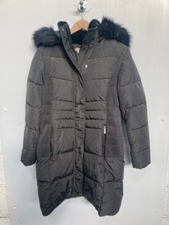 Lot 684  
            Marchington SR14 - Parcel Delivery Only 
                
HOBBS LONDON JAYMIE PUFFER COAT - CHARCOAL - UK SIZE 12 - ORIGINAL RRP £199: LOCA...