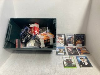 Lot 729  
            Marchington SR14 - Parcel Delivery Only 

                
QTY OF ASSORTED VIDEO GAMES/DVDS TO INCLUDE TRANSFORMERS DARK OF THE MOON (18+ ID...