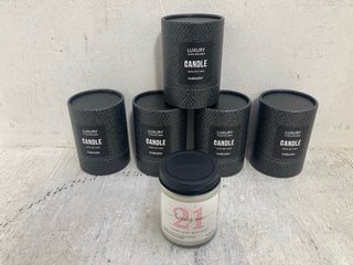 Lot 758  
            Marchington SR14 - Parcel Delivery Only 

                
5 X MAKESTER LUXURY HAND POURED SOY WAX CANDLES: LOCATION - G6
