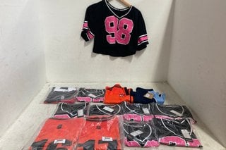 Lot 802  
            Marchington SR14 - Parcel Delivery Only 

                
QTY OF ASSORTED KIDS SPORTSWEAR IN VARIOUS SIZES TO INCLUDE LIMITLESS NETBALL SKI...