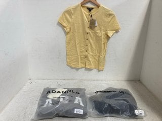 Lot 803  
            Marchington SR14 - Parcel Delivery Only 

                
3 X ASSORTED WOMENS CLOTHING IN SIZES UK6/XS TO INCLUDE ADANOLA OVERSIZED HOODIE ...