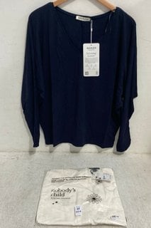 Lot 804  
            Marchington SR14 - Parcel Delivery Only 

                
NOBODYS CHILD STIRLING TANK TOP IN LINEN CREAM - UK SIZE 14 TO INCLUDE BAUKJEN EL...