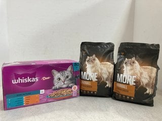 Lot 820  
            Marchington SR14 - Parcel Delivery Only 

                
2 X MORE 2KG +HAIRBALL FRESH CHICKEN CAT FOOD - BBE 08.2026 TO INCLUDE BOX OF WHI...