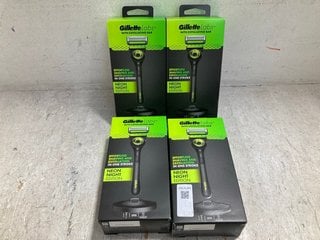 Lot 861  
            Marchington SR14 - Parcel Delivery Only 

                
5 X GILLETTE LABS NEON NIGHT EDITION EXFOLIATING RAZORS (18+ ID REQUIRED): LOCATI...