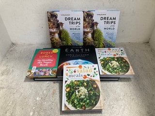 Lot 865  
            Marchington SR14 - Parcel Delivery Only 

                
QTY OF ASSORTED BOOKS TO INCLUDE 2 X LONELY PLANET DREAM TRIPS OF THE WORLD: LOCA...