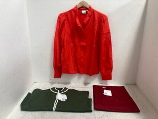 Lot 907  
            Marchington SR14 - Parcel Delivery Only 
                
3 X ASSORTED ICHI WOMENS CLOTHING IN VARIOUS SIZES TO INCLUDE ICHI KATE SUS LONG ...
