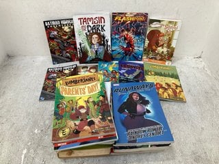 Lot 942  
            Marchington SR14 - Parcel Delivery Only 
                
QTY OF ASSORTED BOOKS TO INCLUDE MARVEL CLASSIC QUOTES BOOK: LOCATION - F3