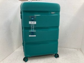 Lot 983  
            Marchington SR14 - Parcel Delivery Only 

                
KONO 4-WHEEL HARDSHELL LARGE SUITCASE IN GREEN: LOCATION - F4