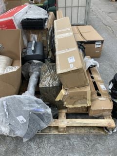 Lot 106  
            Marchington SR18 - Delivery or Collection 
                
PALLET OF ASSORTED ITEMS TO INCLUDE BUILDCRAFT ELECTRIC GRASS TRIMMER (18+ ID REQ...