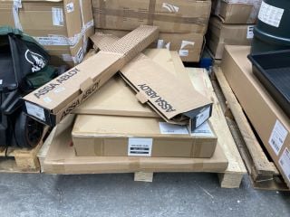 Lot 125  
            Marchington SR18 - Delivery or Collection 
                
PALLET OF ASSORTED ITEMS TO INCLUDE ASSA ABLOY 485 PUSH BAR CVR UNIVERSAL PANIC U...