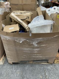 Lot 139  
            Marchington SR18 - Delivery or Collection 
                
PALLET OF ASSORTED HOUSEHOLD ITEMS TO INCLUDE SILENTNIGHT SINGLE WARM & COSY DUVE...