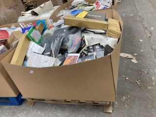 Lot 144  
            Marchington SR18 - Delivery or Collection 
                
PALLET OF ASSORTED HOUSEHOLD ITEMS TO INCLUDE EDEN ESSENTIAL OSCILLATING SPRINTER...