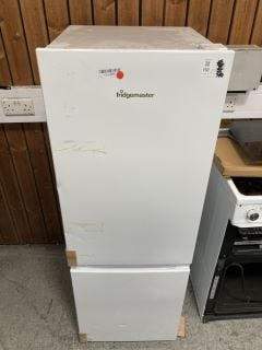 Lot 150  
            Marchington SR18 - Delivery or Collection 
                
FRIDGEMASTER UNDERCOUNTER FRIDGE FREEZER IN WHITE - MODEL:MC50175A: LOCATION - A1W