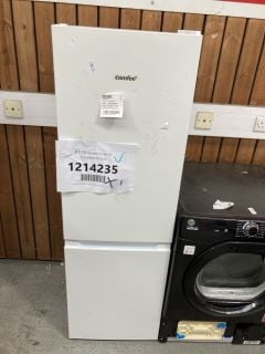 Lot 157  
            Marchington SR18 - Delivery or Collection 

                
COMFEE RCB169WH2 FREESTANDING FRIDGE FREEZER IN WHITE - ORIGINAL RRP £229.99: LOC...