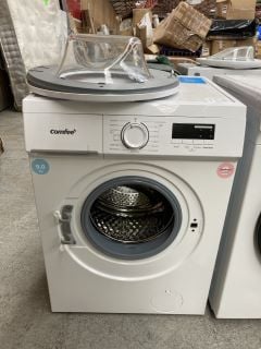 Lot 18  
            Marchington SR18 - Delivery or Collection 
                
COMFEE CFE12EW90/W FREESTANDING 9KG WASHING MACHINE IN WHITE - ORIGINAL RRP £270....